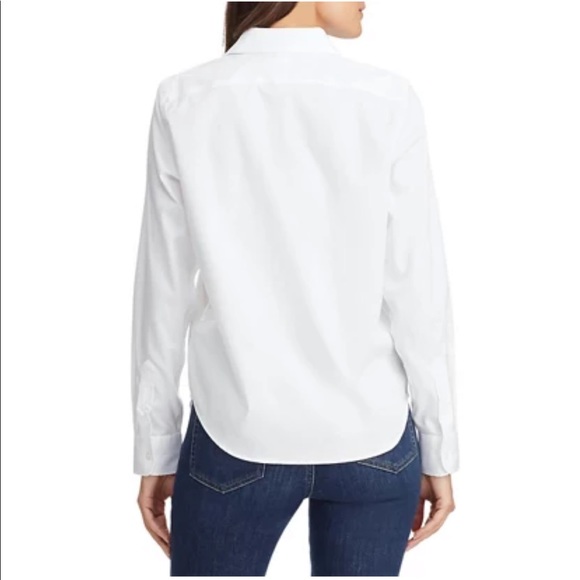 Lauren Ralph Lauren Striped Button Down Top - Picture 4 of 6